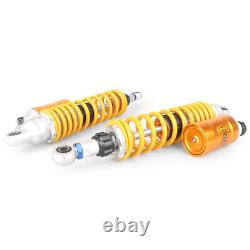 360mm Motorcycle Rear Suspension Shock Absorbers FOR 150cc750cc Street Bikes