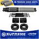 3 Front 3 Rear Lift Kit For 2004-2015 Nissan Titan 2wd 4wd + Shocks + Boots