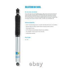 Bilstein 5100 Shocks Pair 0-2 Rear Lift witho Factory Off-Road For 19-22 Ram 1500