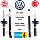 Bilstein B4 Oe Replacement Front Rear Factory Lift Shock Set For 99-05 Jetta Fwd