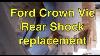 Ford Crown Vic P71 P7b Rear Shocks Replacement