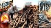 How Truck Axle Are Made From Old Cargo Ships Anchors Chains Manufacturing Process Of Axle In Factory