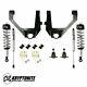 Kryptonite Stage 3 Leveling Kit With Fox Shocks For 07-18 Chevy/gmc 6 Lug 1500