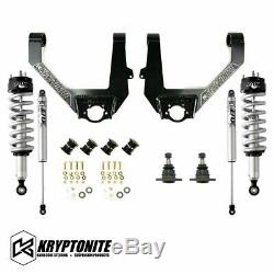 Kryptonite Stage 3 Leveling Kit With Fox Shocks For 07-18 Chevy/GMC 6 Lug 1500